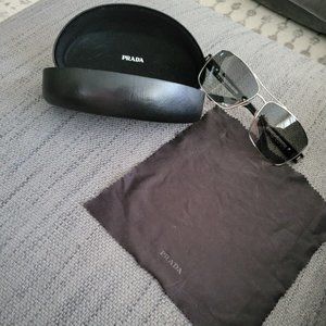 ** SOLD** PRADA SPR 541 Sunglasses - Gunmetal, Authentic
